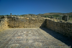 Volubilis is a partly excavated Berber city in Morocco